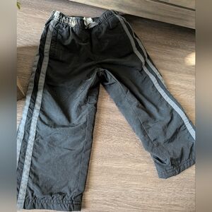 Place Black Joggers with Gray Stripes 2 Toddler.
